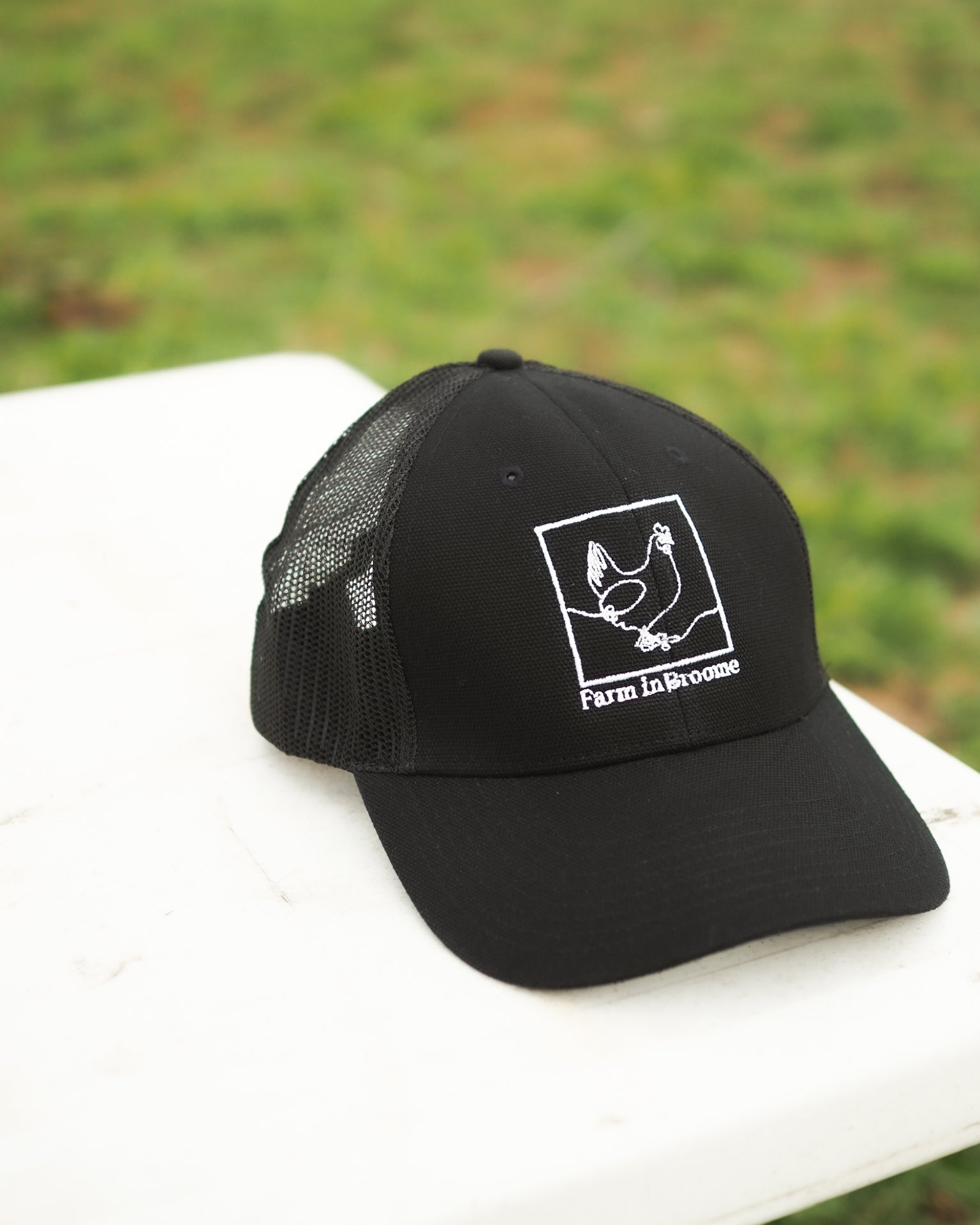 "Rest. Reflect. Grow." Farm Cap